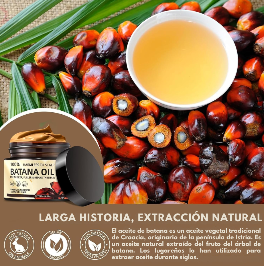 Batana Oil – Secreto Hondureño para Cabello Hidratado, Fuerte y Brillante