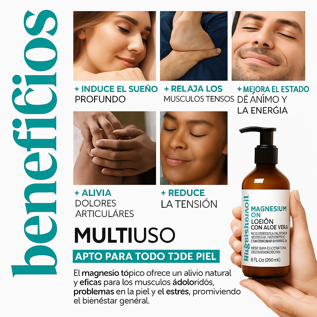 Pack x2 Crema y Spray de magnesio puro