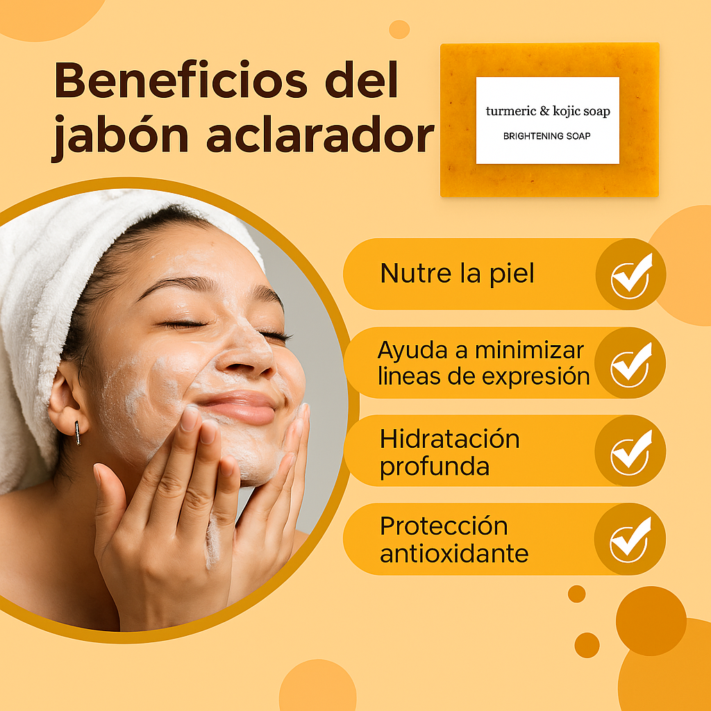 Pack x 3 Unidades para Cuidado y Limpieza con Cúrcuma