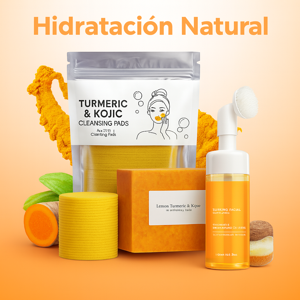 Pack x 3 Unidades para Cuidado y Limpieza con Cúrcuma