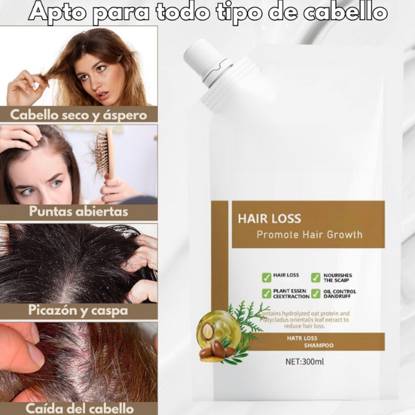 Anti-Hair Fall Shampoo - Anti-Caída y Reactivación Capilar